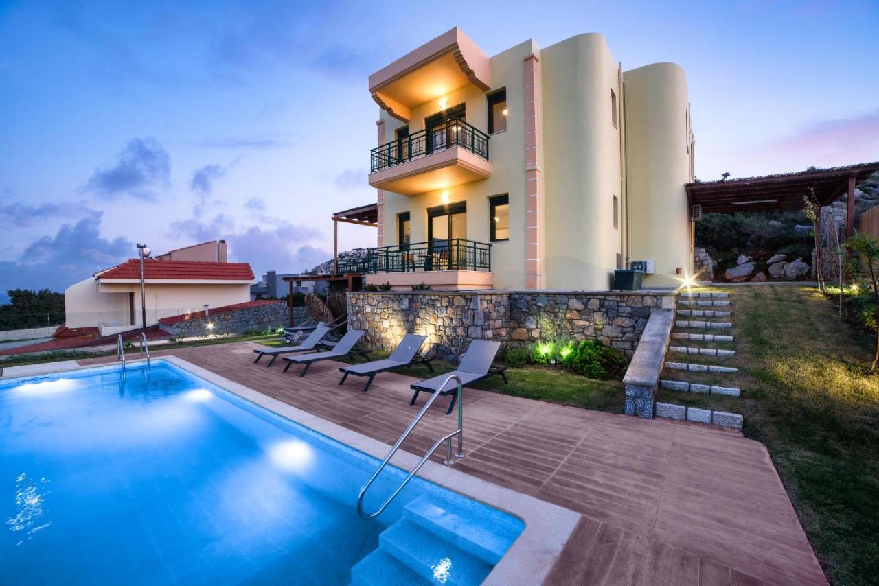 Siena Pool Villa Koskinou  Bagian luar foto