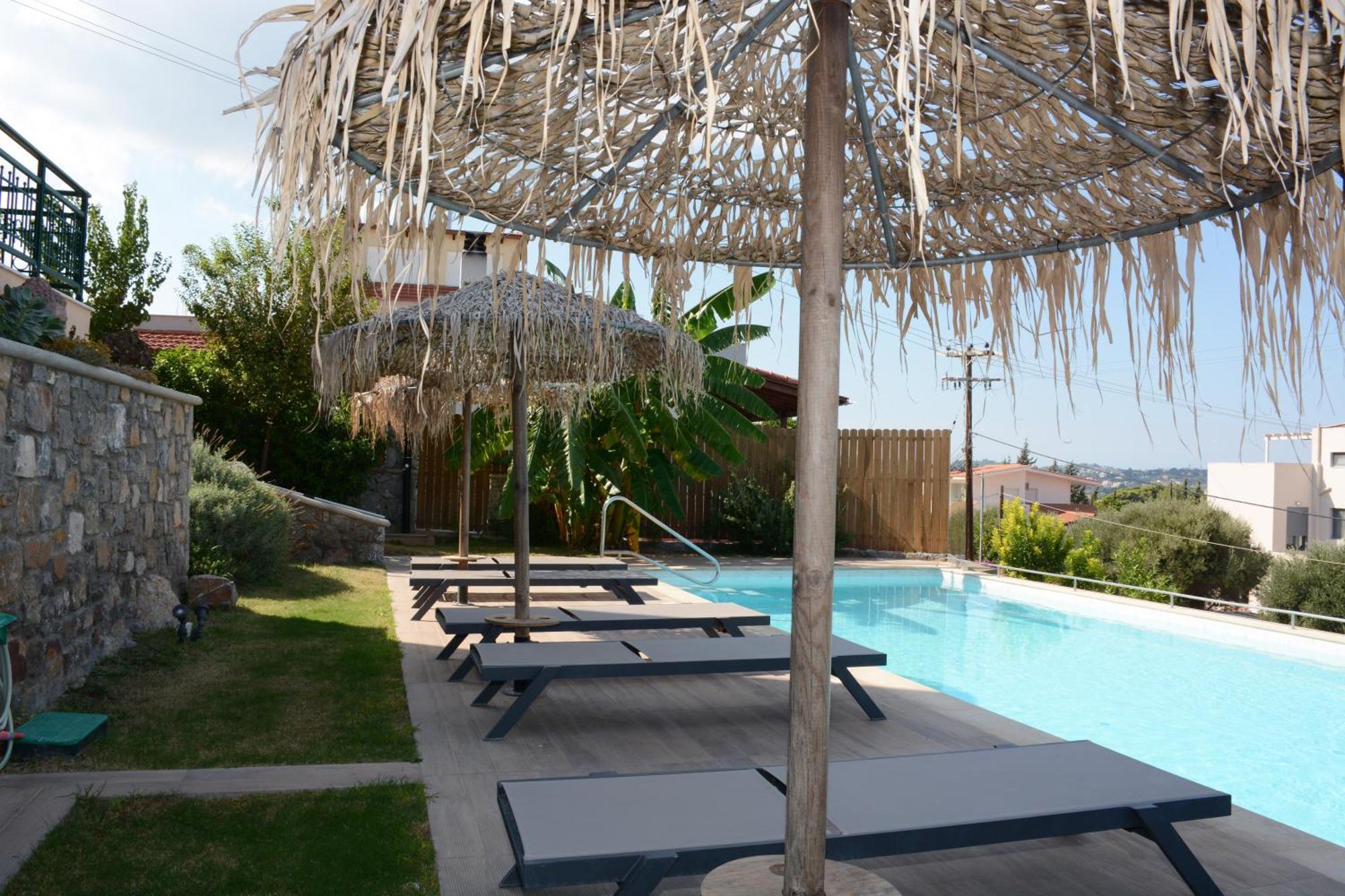 Siena Pool Villa Koskinou  Bagian luar foto